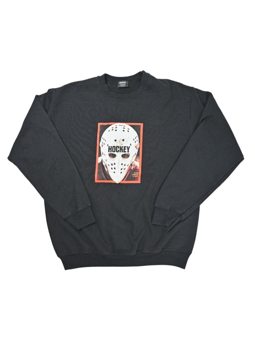 Hockey War On Ice Crewneck in Black